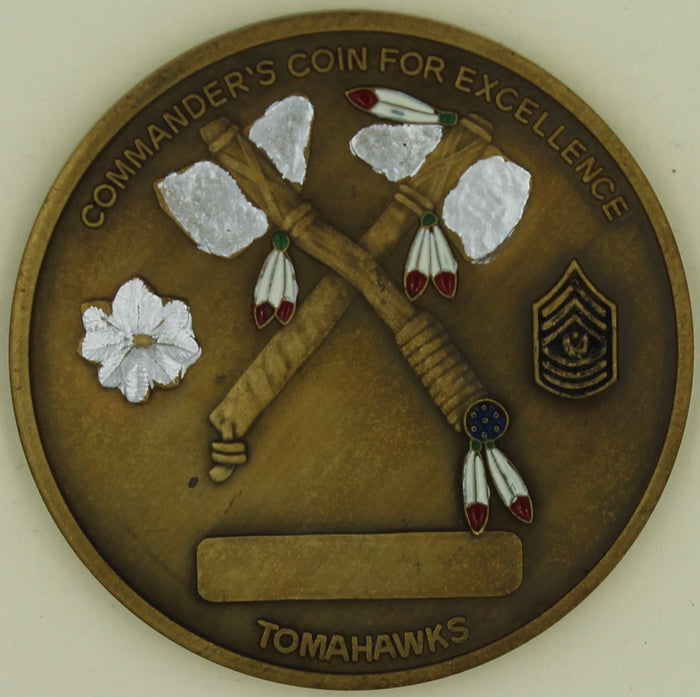 10th Infantry 2nd Battalion Artillery Commander Army Challenge Coin