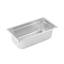 1/3 Size 4" Deep Steam Table Pan (EACH)