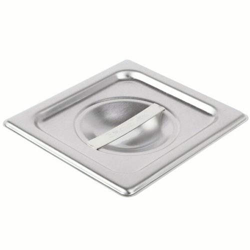 1/6 Size, Flat Steam Table Pan Cover (EACH)