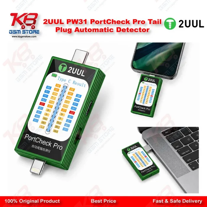 2UUL PW31 PortCheck Pro Tail Plug Automatic Detector