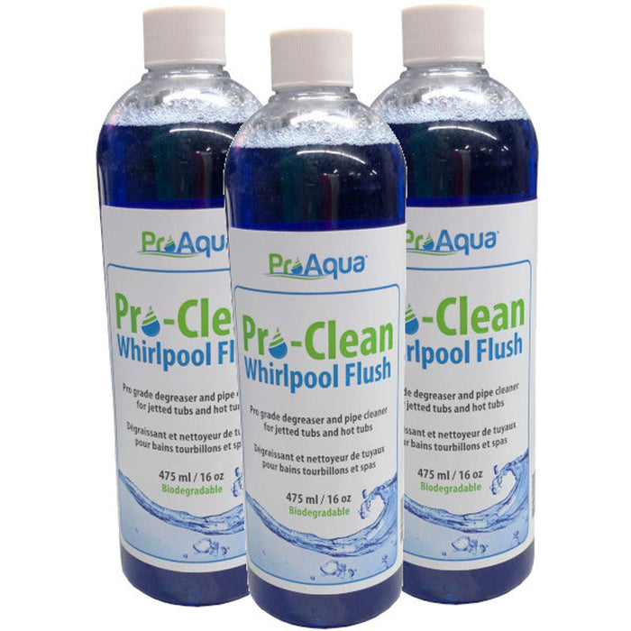 3 Pack, Pro-Clean Hot Tub Pipe Cleaner