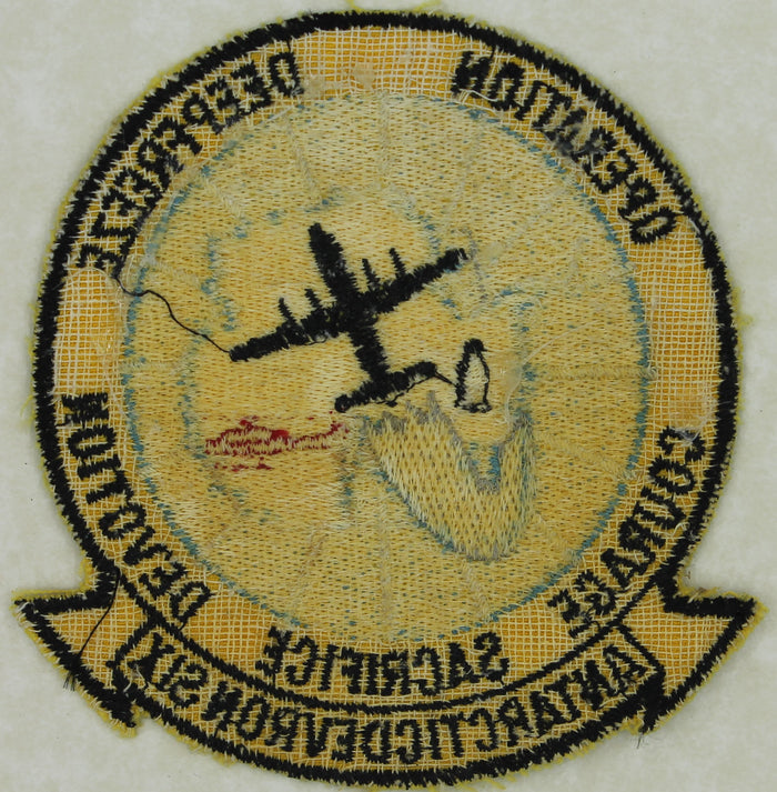 Antarctica Operation DEEP FREEZE ANTARCTICDEVRON SIX/6 Shoulder Patch