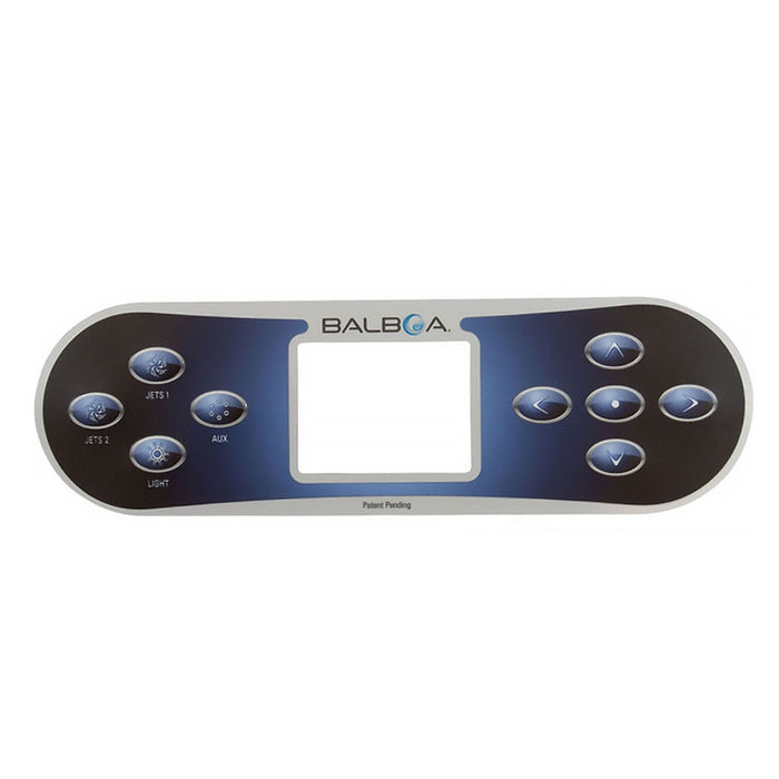 Balboa TP800 Overlay, 9 Buttons