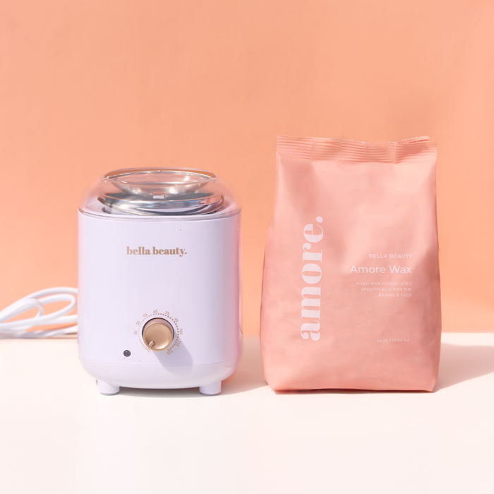 Bella Beauty Pro - Amore Wax 500g + 200ml Wax Heater Set
