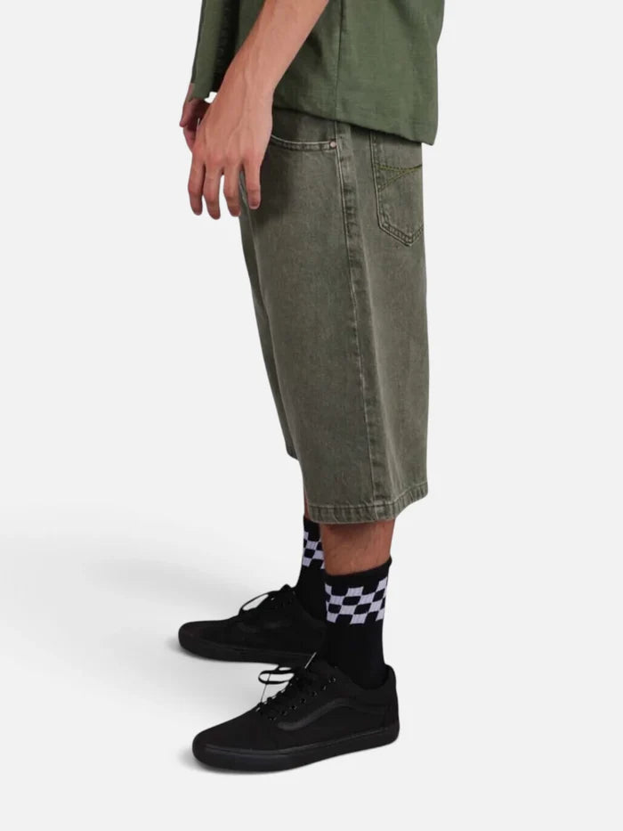 Bermuda NTF Jean Over Tamarindo Verde
