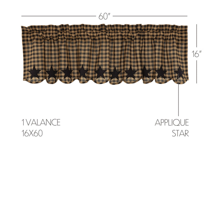 Blackstone Farm Star Valance-Lange General Store