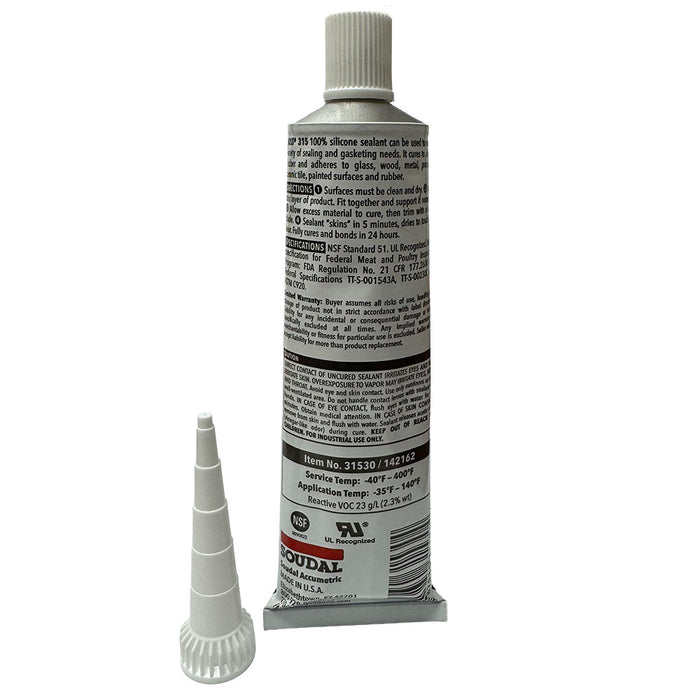 Boss Pro Grade 315 RTV Silicone - Clear