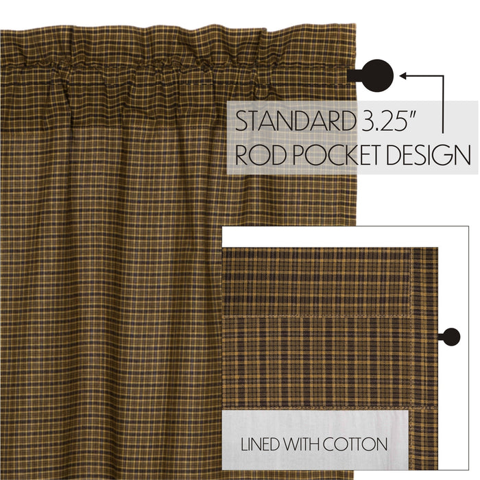 Tea Cabin Tier Curtains 24"-Lange General Store
