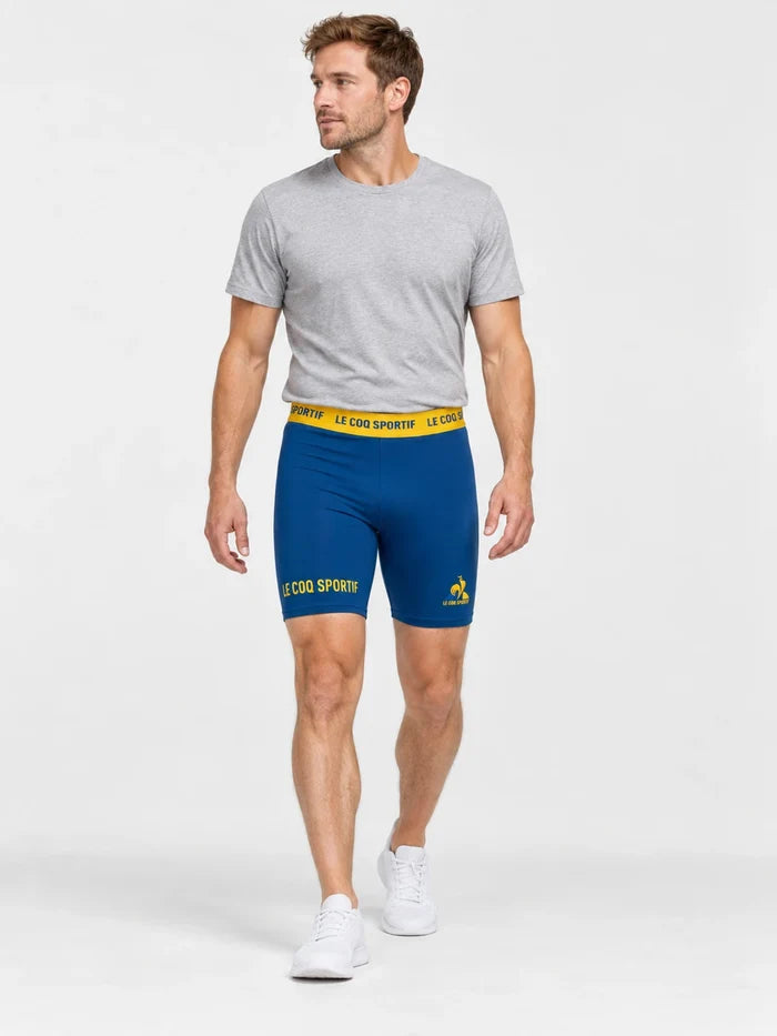 Calza Corta Le Coq Sportif Carc C2 2025 Azul — vista principal