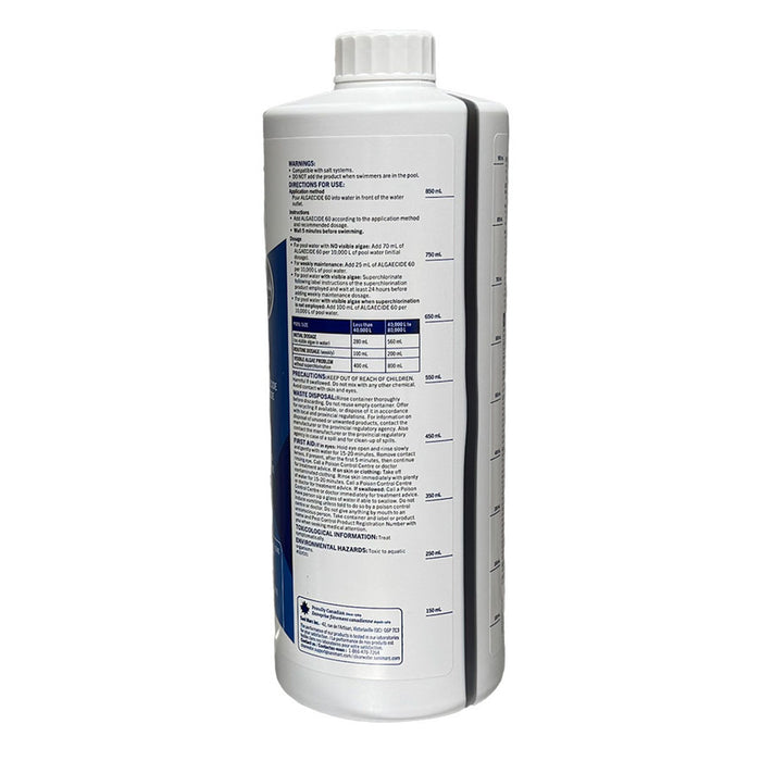 Clearwater Pool - Algae 60 - 1L