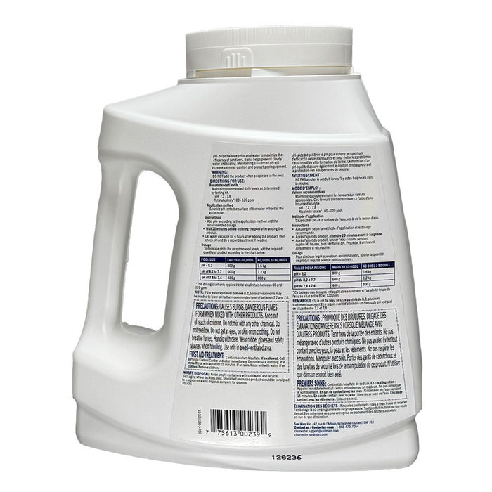 Clearwater Pool - pH Down - 3kg