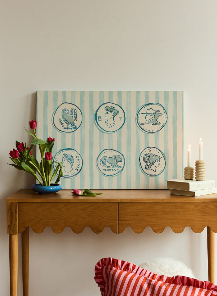 Coin Collection, Canvas