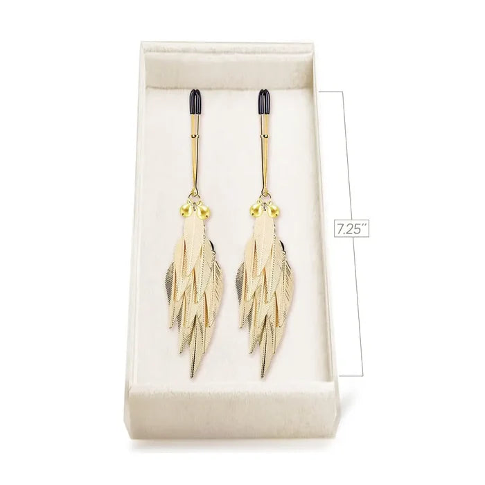 Couture Clips Golden Harvest Luxury Nipple Clamps - Rolik®