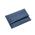 Cowhide Card Case - Blue