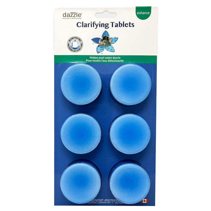 Dazzle Clarifying Tabs - 6 Pack