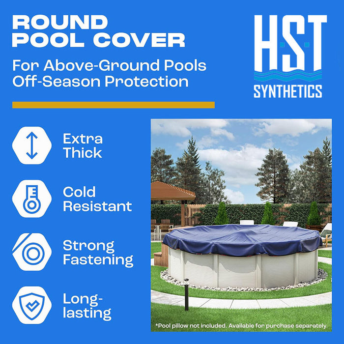 Deluxe Winter Pool Cover - AG Round