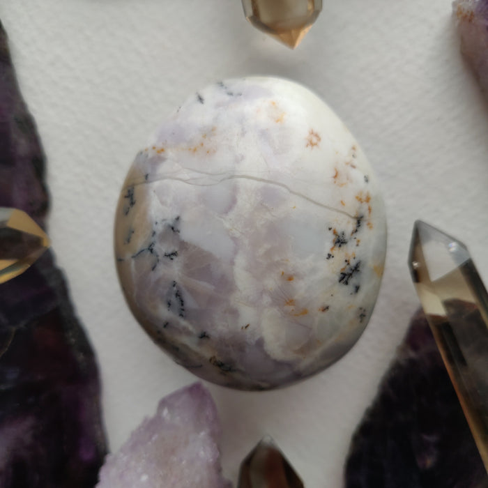 Dendritic Opal Palm Stone (#42) - Simply Affinity