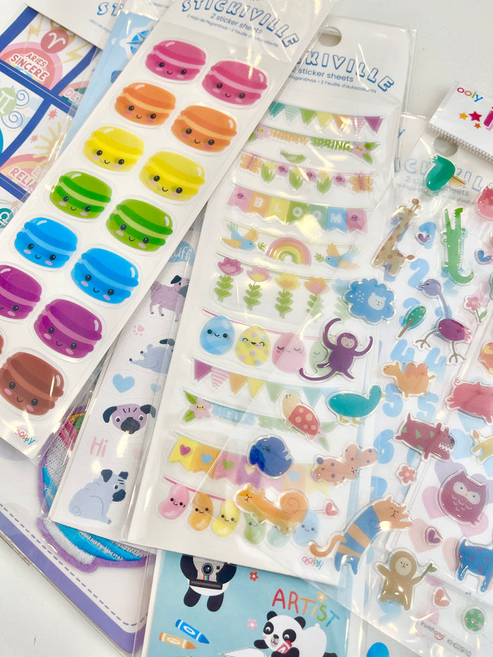 Duckling MYSTERY Sticker Packs x 10!