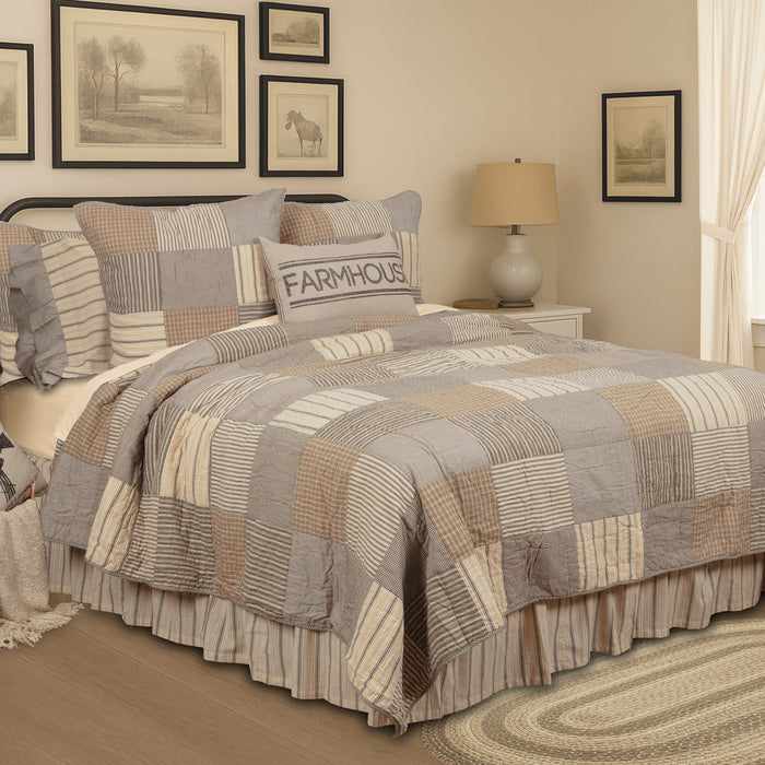 Farmstead Charcoal Quilt-Lange General Store
