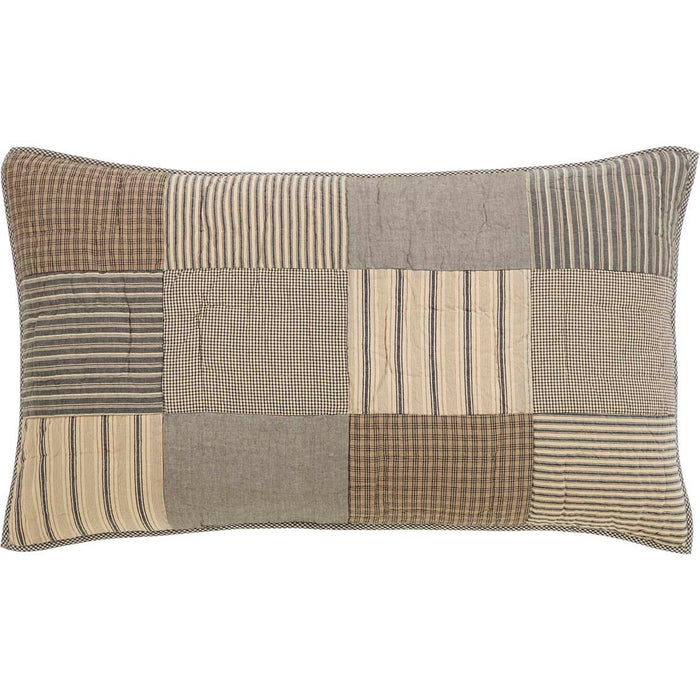 Farmstead Charcoal Sham
