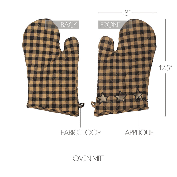 Five Point Star Oven Mitt-Lange General Store