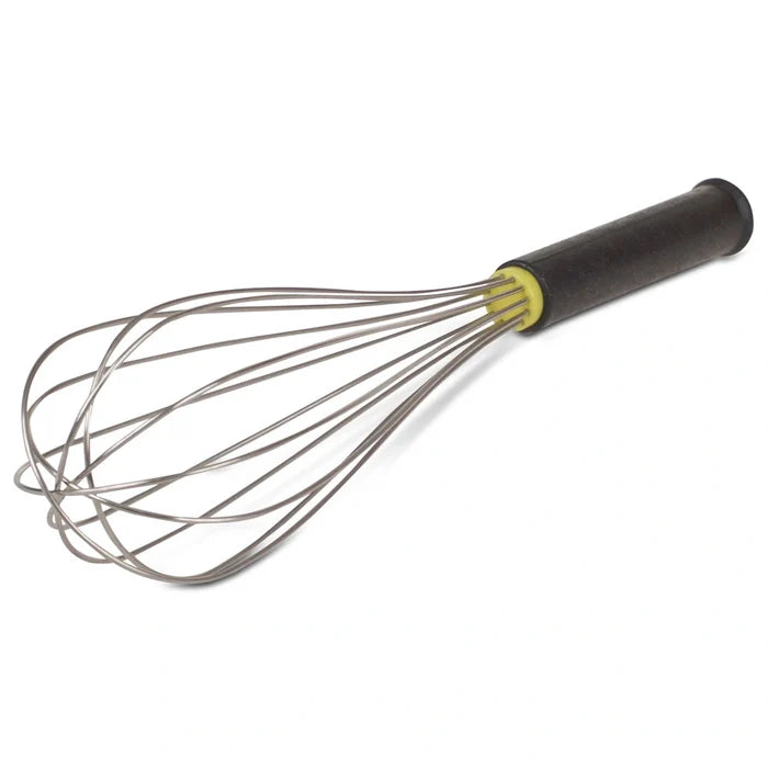 FMC Whisk - Stainless Steel - 10 inch on white background.