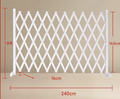 Foldable Design and Lightweight Natural Wood Garden Screening Freestanding Wooden Divider