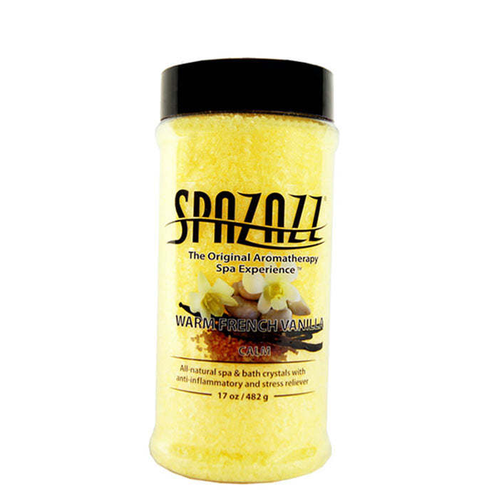 Warm French Vanilla Spazazz Aromatherapy Crystals For Your Hot Tub