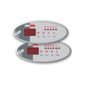 Gecko Hot Tub TSC-9-GE1/GE2 Topside Control with Overlay
