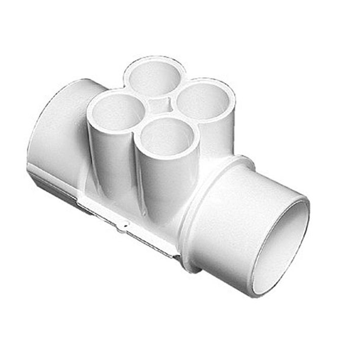 Hot Tub Manifold 2"S x SP x 4S Ports