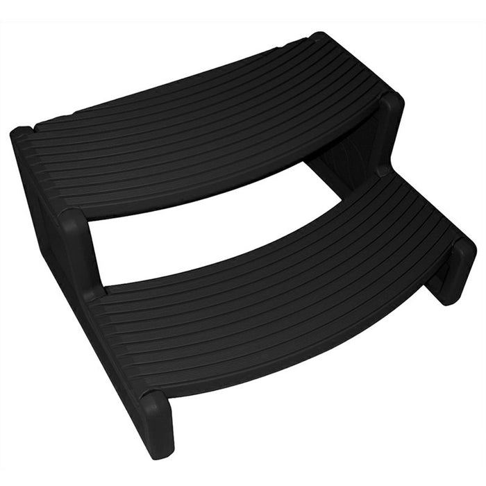 Hot Tub Steps, 2 Treads - Black