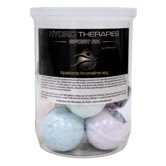 InSPAration Fragrance SpaBomb - Assorted Case of 12 - Sport RX