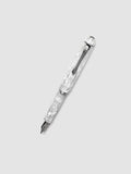 Mineral White Kaweco Art Sport Fountain Pen shown posted