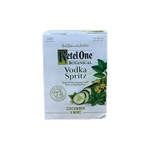Ketel One Botanical Cucumber & Mint Vodka Spritz Cans