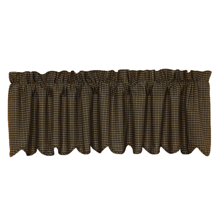 Kettle Grove Scalloped Valance-Lange General Store
