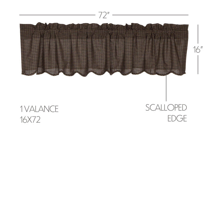 Kettlehurst Scalloped Valance