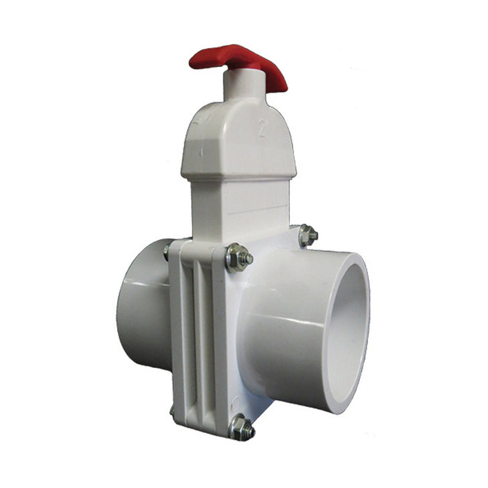 Knife valve 2" SxS, Multi-Piece