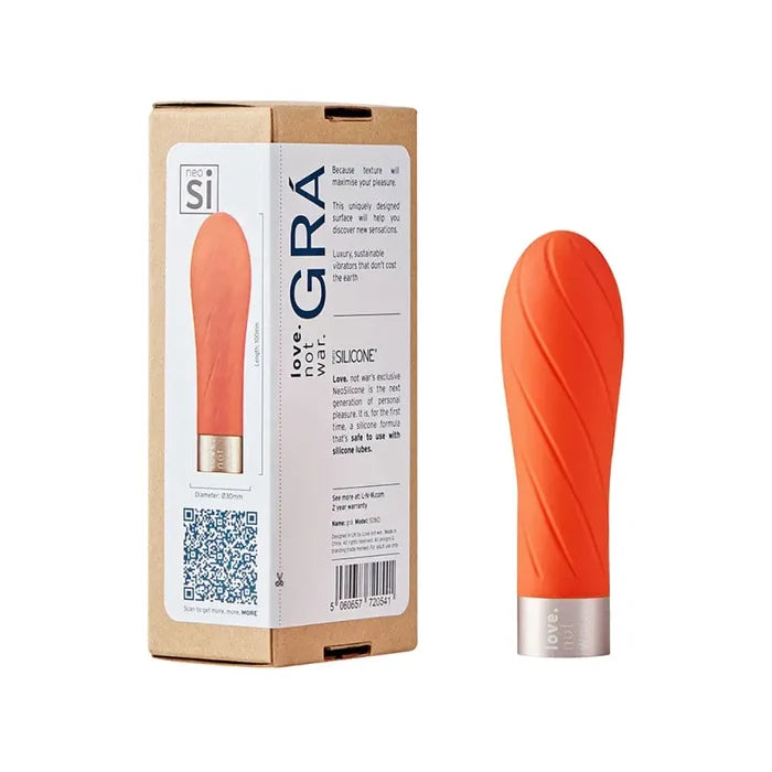 Love Not War Grá Vibrator Head - Rolik®