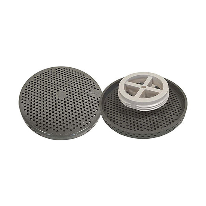Low Profile Thread In Suction/Drain Cover (Grey)