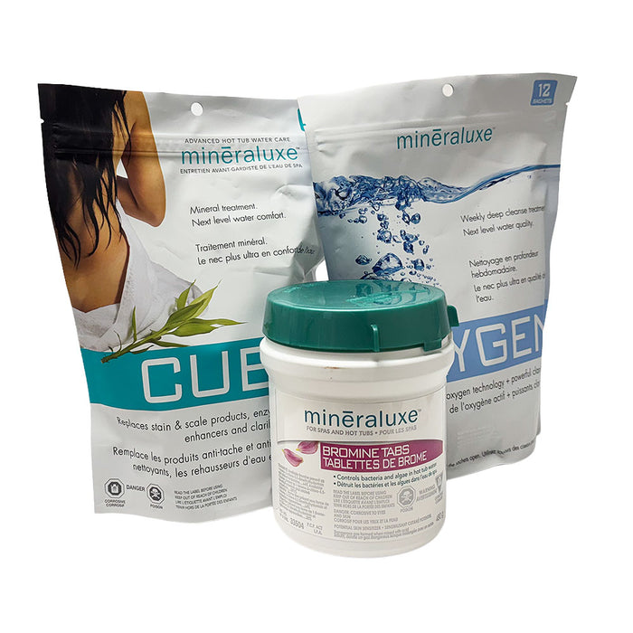 Mineraluxe 12 Week Kit, Bromine Tabs