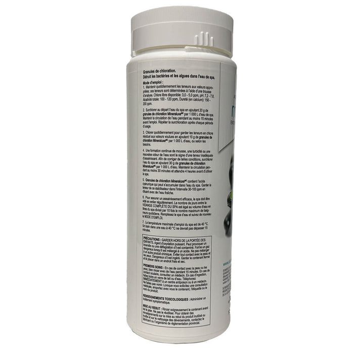 Mineraluxe Granular Chlorine 1kg