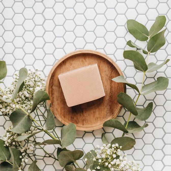 Moisturizing Soap Bar | Package Free Bar of Soap | Floral Scented Natural Soap Bar | BKIND | Bath | Body | Eco Friendly Soap | Sustainable Shower Products | Excelsior, MN | Golden Rule Gallery