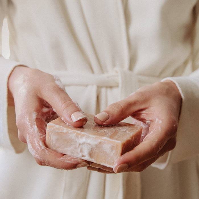 Moisturizing Soap Bar | Package Free Bar of Soap | Floral Scented Natural Soap Bar | BKIND | Bath | Body | Eco Friendly Soap | Sustainable Shower Products | Excelsior, MN | Golden Rule Gallery