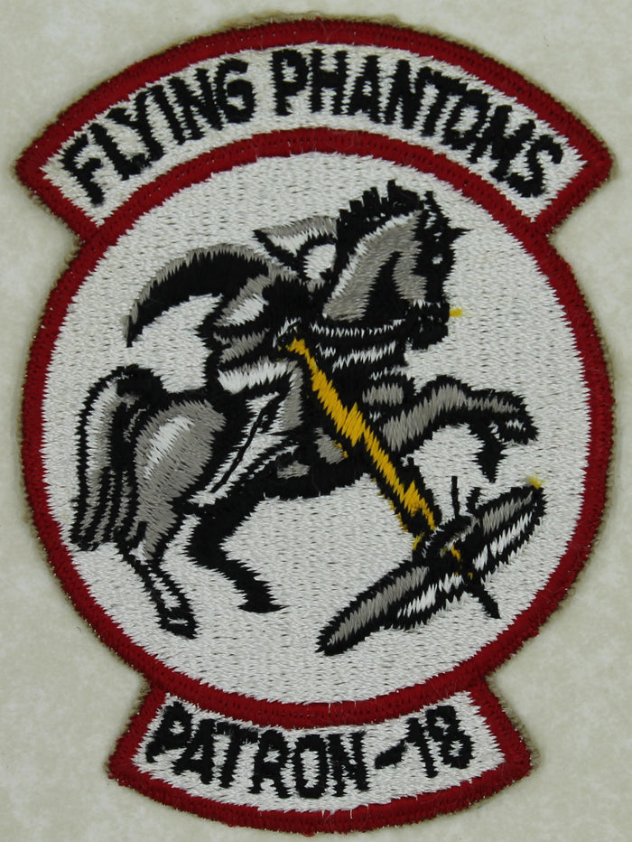 Patrol Squadron VP-18 PATRON-18 Flying Phantoms Vietnam Era Patch