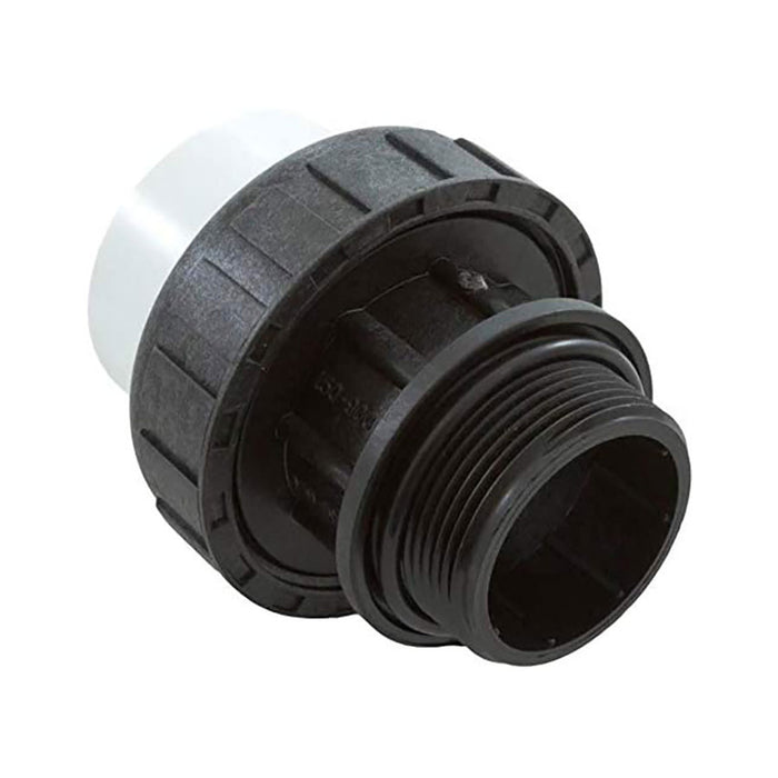 1-1/2" Union, MPT thread x Slip, Heat Resistant for pool heater.
