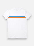 Remera Good Rainbow Blanco