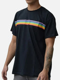 Remera Good Rainbow Negro