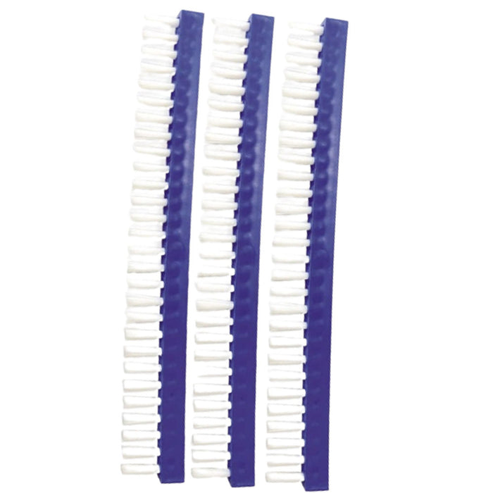 Replacement Brushes Set of 3 for pool cleaning, featuring durable bristles to maintain scrubbing power.
