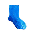 Ribbed Laminated Sock - Cielo