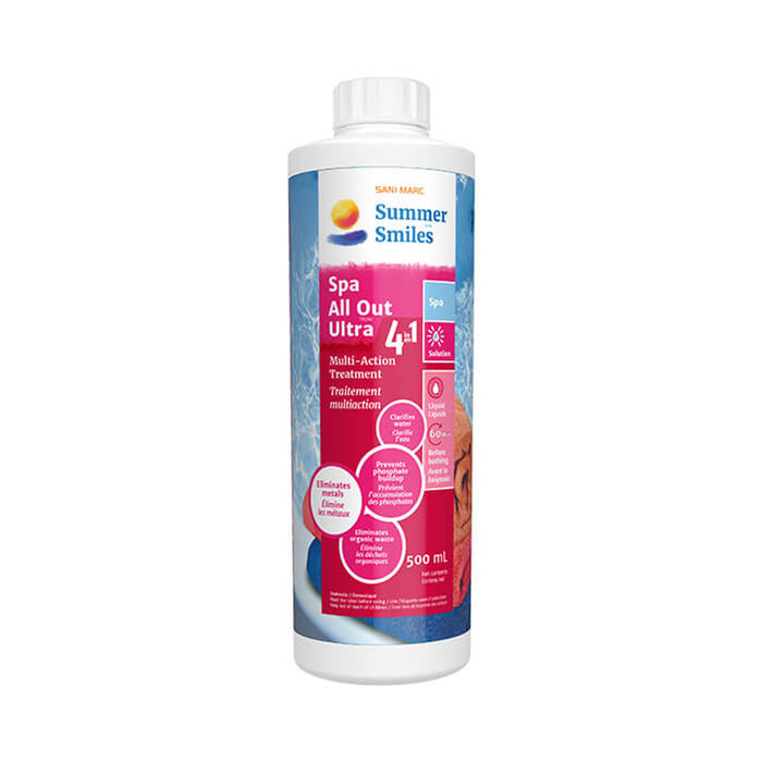 Sani Marc Spa All Out Ultra 4 in 1 Clarifier, 500mL